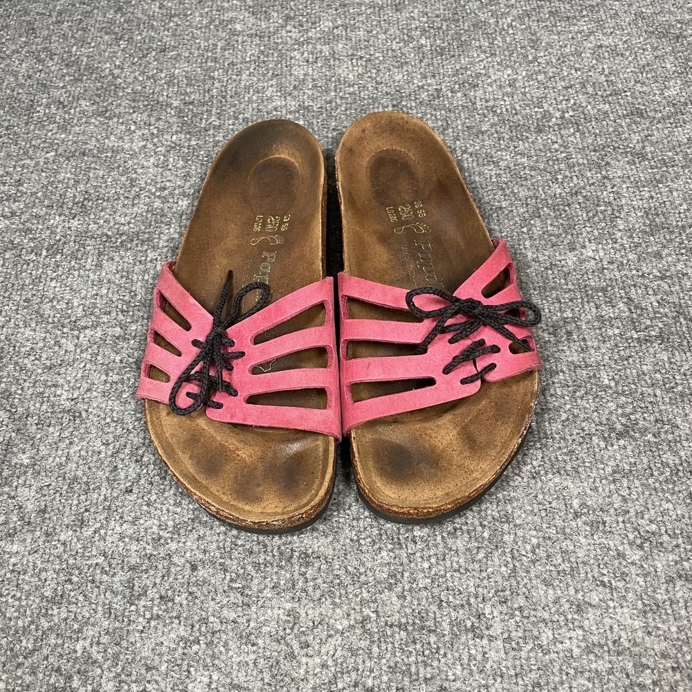 Papillio Birkenstock Lace Slide Sandal Pink EU39 US8.5 Dopamine Rainbow Slip On - Picture 2 of 13